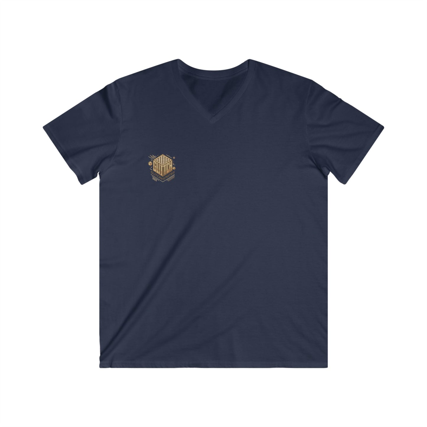 Golden Glitch T-Shirt – Divine Error, Perfectly Executed