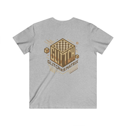 Golden Glitch T-Shirt – Divine Error, Perfectly Executed